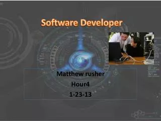 Software Developer