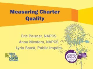 Measuring Charter Quality