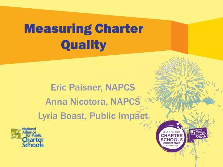 measuring charter quality