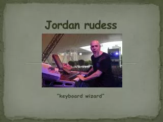 Jordan rudess