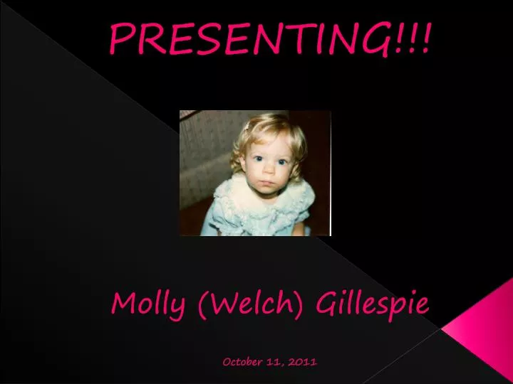presenting molly welch gillespie october 11 2011