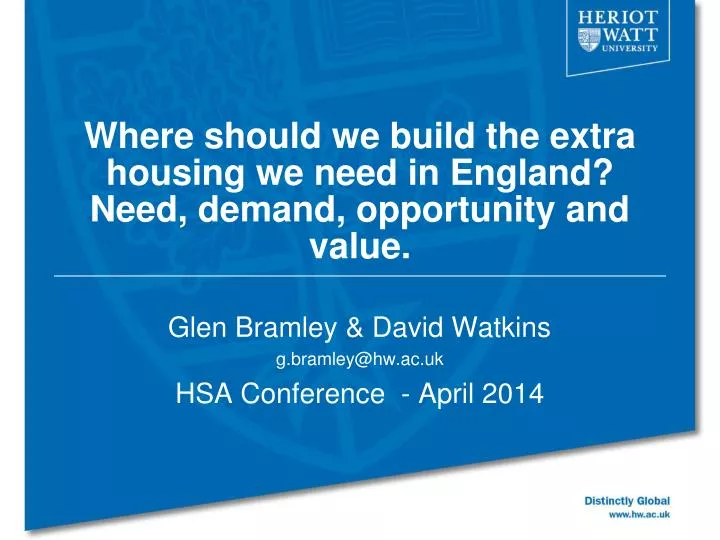 where should we build the extra housing we need in england need demand opportunity and value