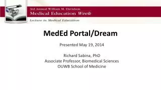 MedEd Portal/Dream