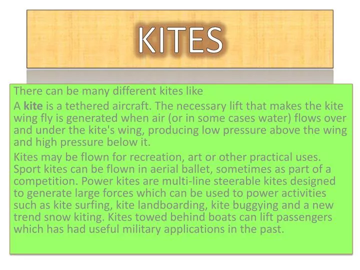 kites