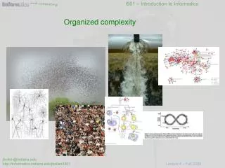 Organized complexity