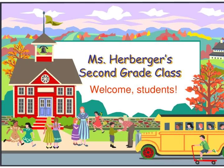 ms herberger s second grade class