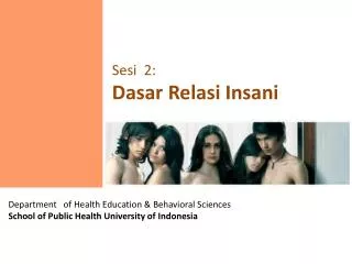 Department of Health Education &amp; Behavioral Sciences