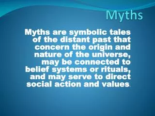 Myths