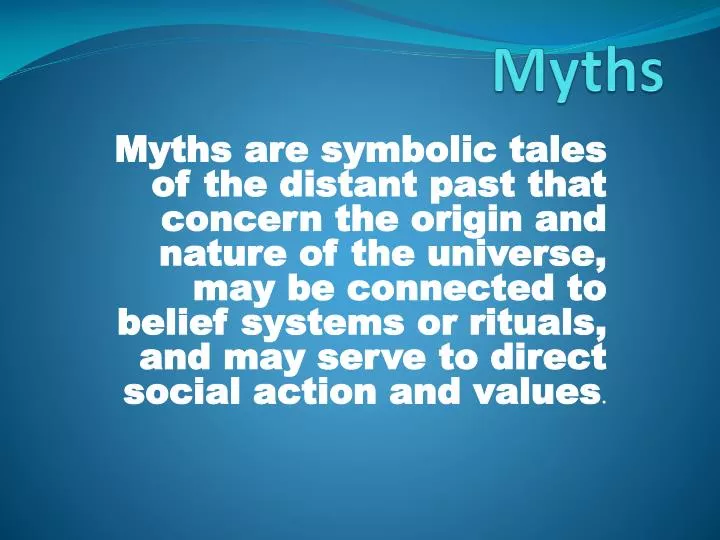 myths