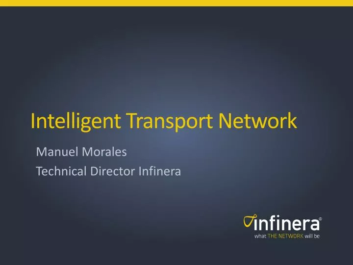 intelligent transport network
