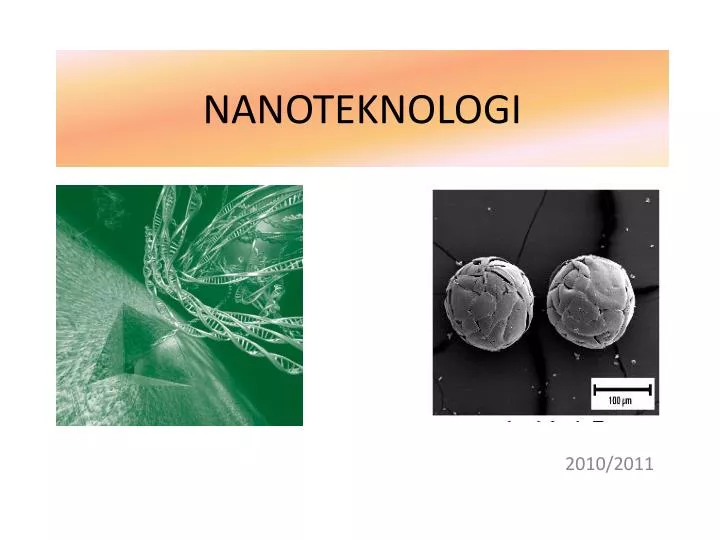 nanoteknologi