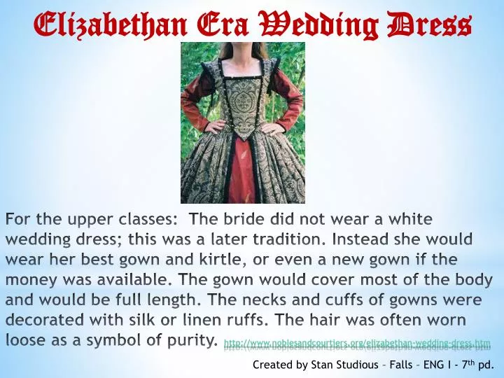 Elizabethan Clothing on AboutBritain.com