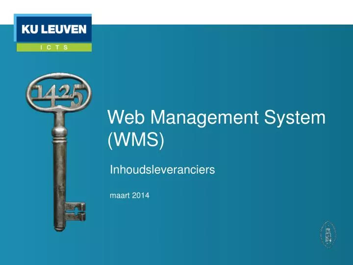 web management system wms