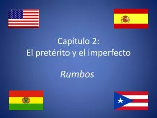 cap tulo 2 el pret rito y el imperfecto