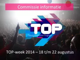 commissie informatie