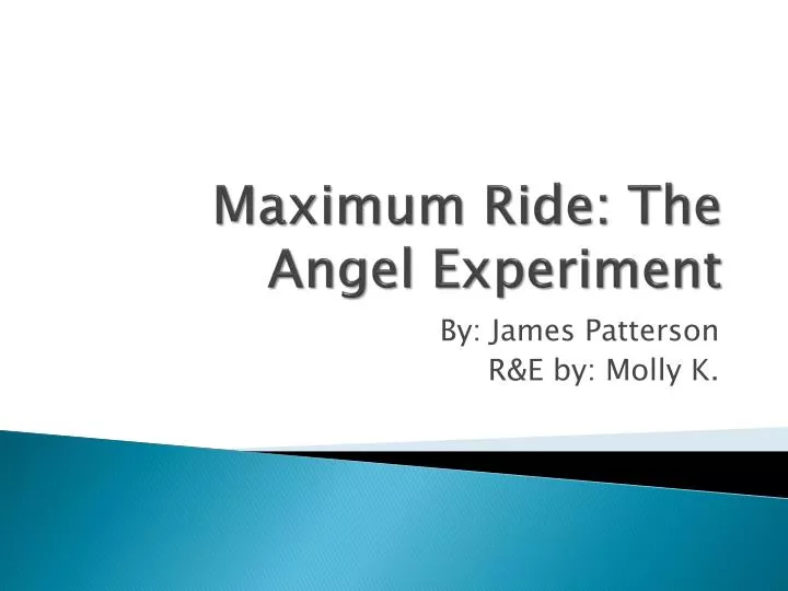 maximum ride the angel experiment