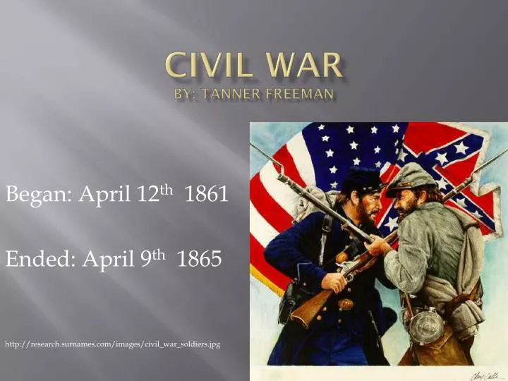 civil war by tanner freeman