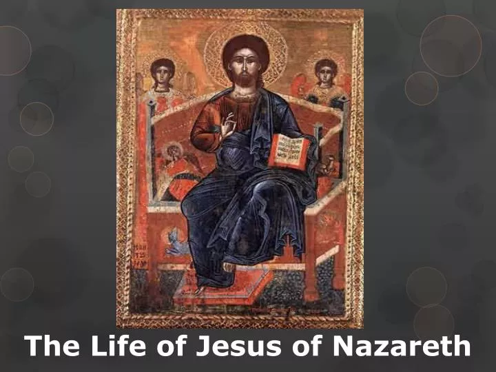 the life of jesus of nazareth
