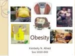 Obesity - slide 1