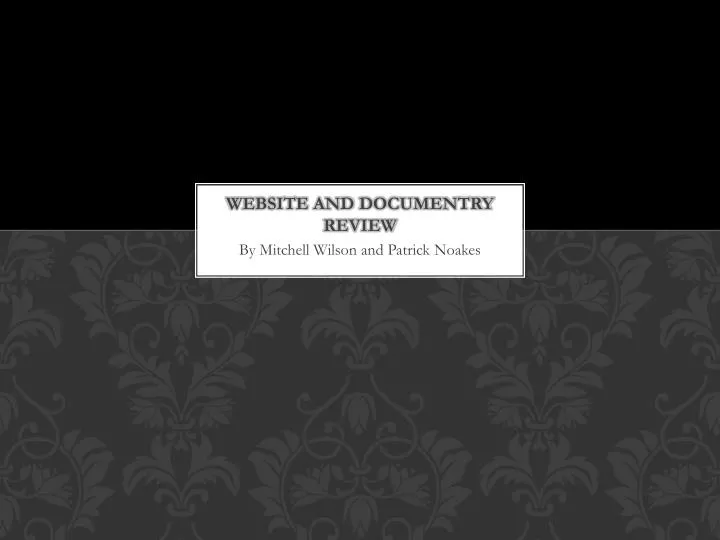 website and documentry review