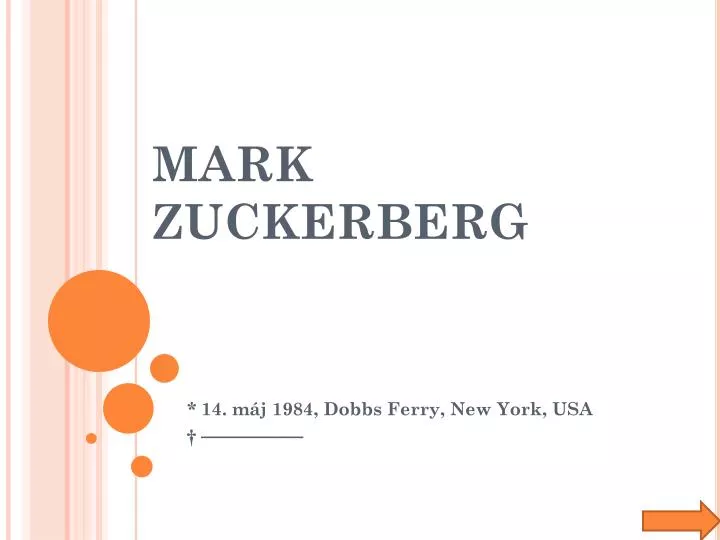 mark zuckerberg