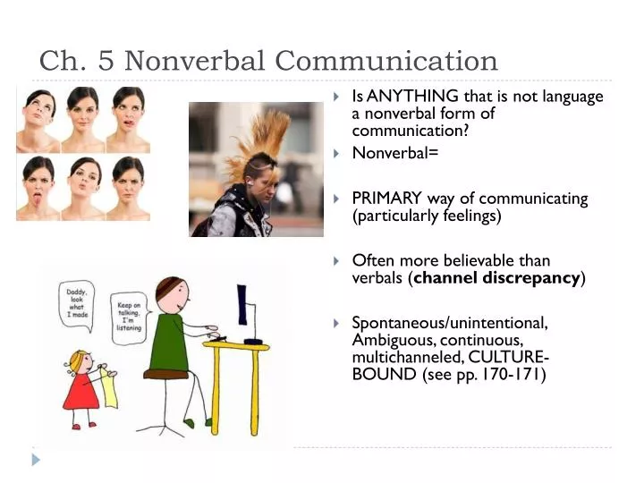 ch 5 nonverbal communication