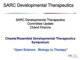SARC Developmental Therapeutics