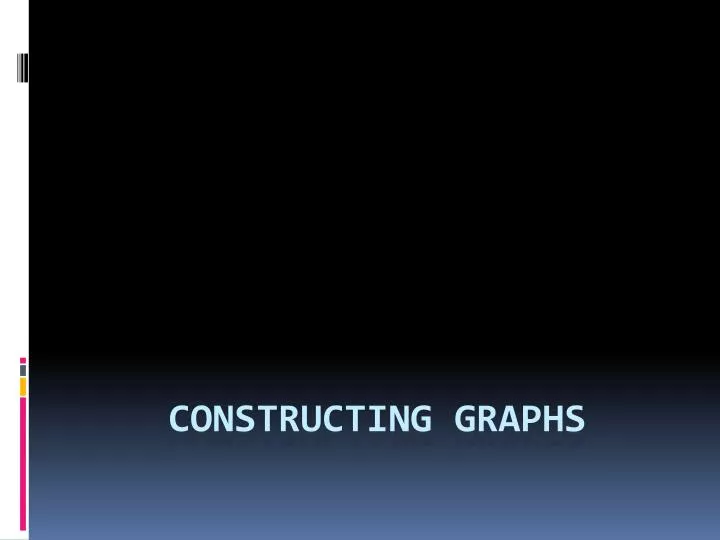 constructing graphs