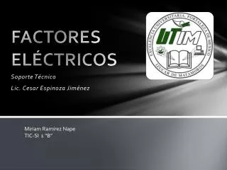 factores el ctricos
