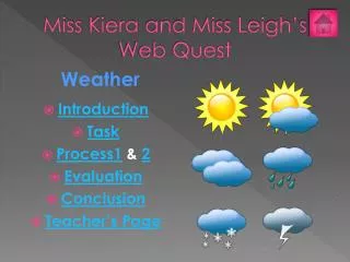 Miss Kiera and Miss Leigh’s Web Quest
