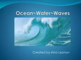 Ocean~Water~Waves