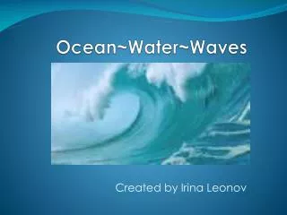 ocean water waves