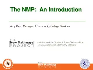 The NMP: An Introduction