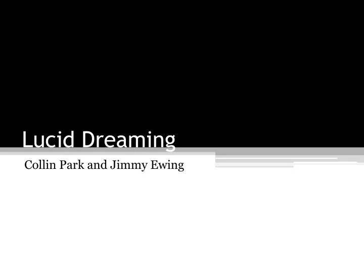 lucid dreaming