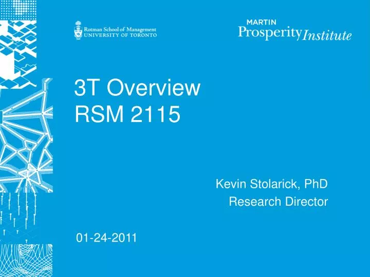 3t overview rsm 2115