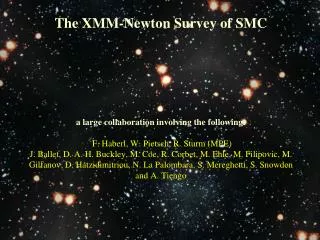The XMM-Newton Survey of SMC