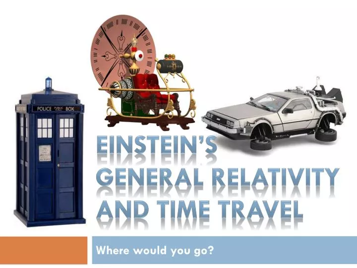 einstein s general relativity and time travel