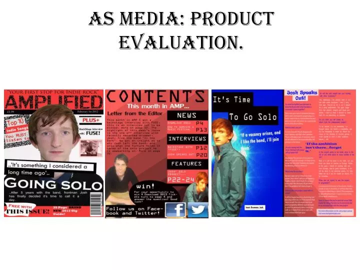 as media product evaluation