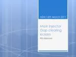 Main Injector Gap clearing kickers - slide 1