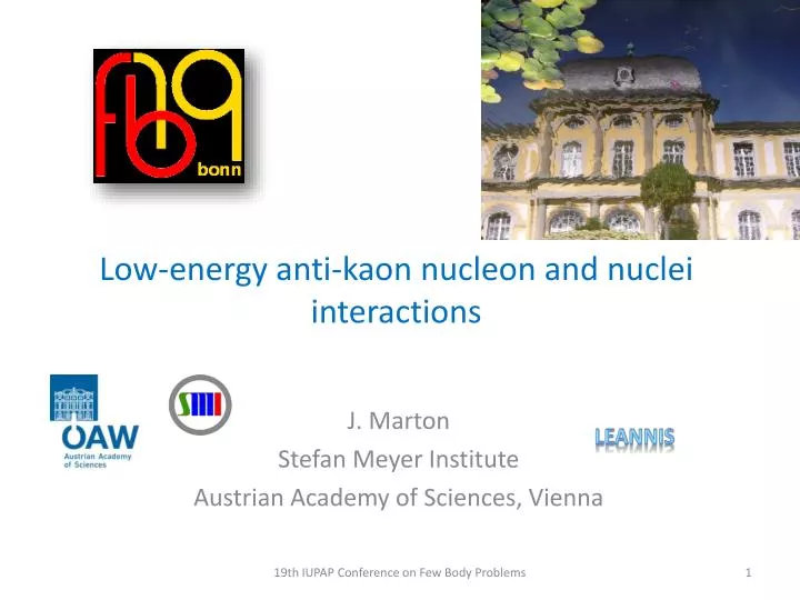 low energy anti kaon nucleon and nuclei interactions