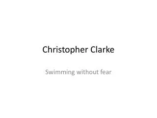 Christopher Clarke