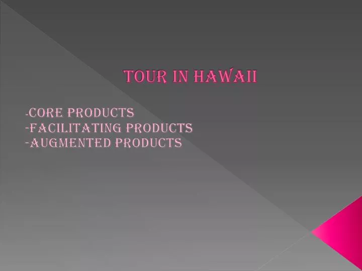 tour in hawaii