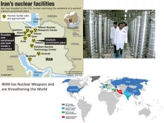IRAN has Nuclear Weapons and are threathening the World