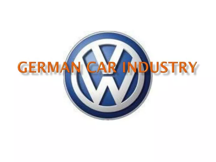 german car industry