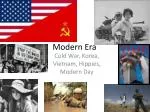 Modern Era - slide 1