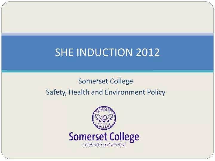 she induction 2012