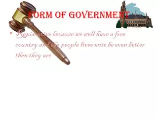 Form of Government
