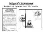 Milgram’s Experiment - slide 1