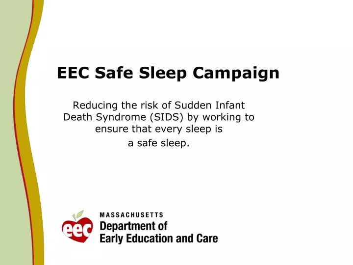 eec safe sleep campaign