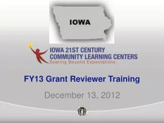 FY13 Grant Reviewer Training
